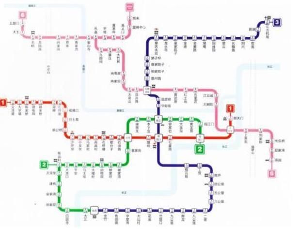 重庆地铁7号线线路图