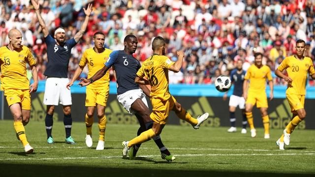 法国队2:1澳大利亚