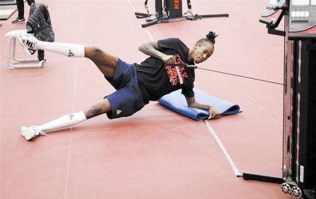 女排天津队外援胡克尔