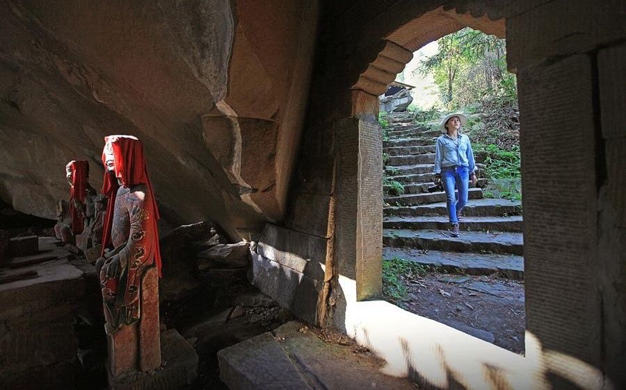 重庆这个古寺遗迹周末可以去看看