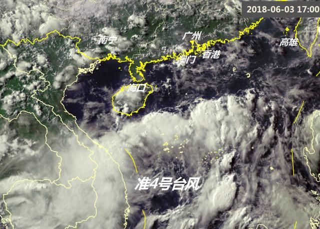 4号台风即将生成，扑向海南和广东？或带来非常大的暴雨！