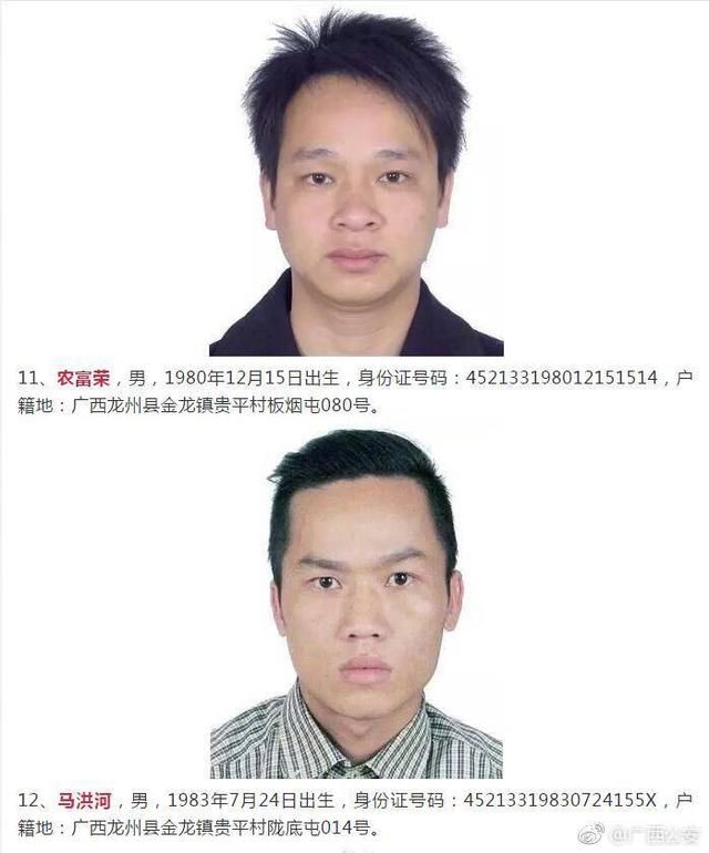 20名在逃毒品犯罪嫌疑人,看见他们请报警!
