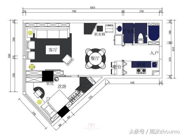 一个LOFT户型的15个方案