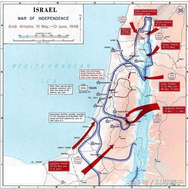 1.5亿阿拉伯人居然打不过800万犹太人：为何以色列从无败绩？