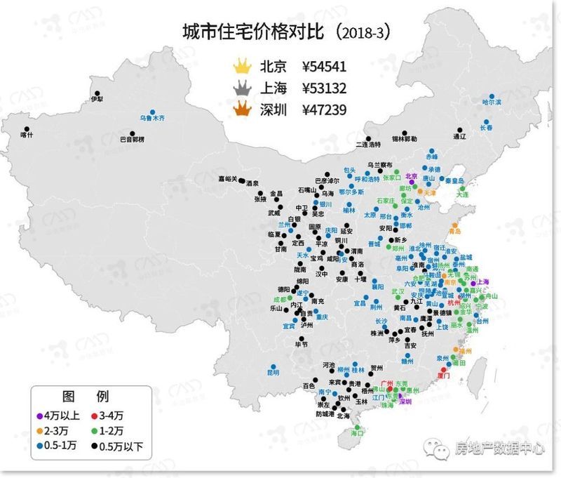 全国房地产迎来盘整期 整体涨跌幅保持低位稳定