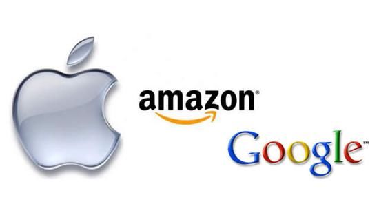 苹果、谷歌、亚马逊 谁将率先成为市值万亿公