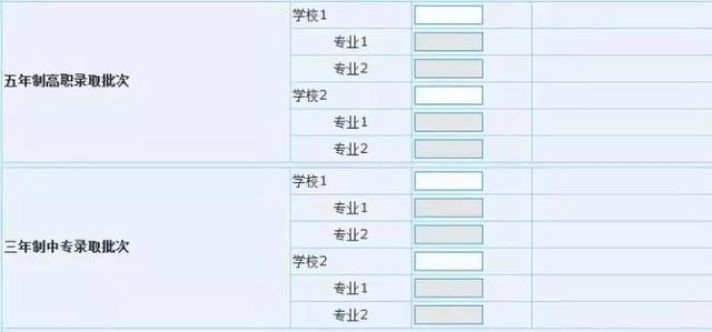 渭南市2018年中考志愿填报说明