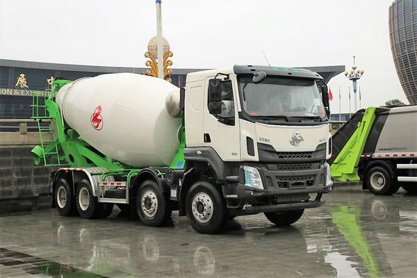 乘龙h5 8×4搅拌车(330马力)纯电动技术应用广泛化乘龙m3ev 纯电动