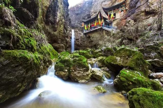 三潭飞瀑绝仙境 比歌赛诗漫花儿和政八景之寺沟