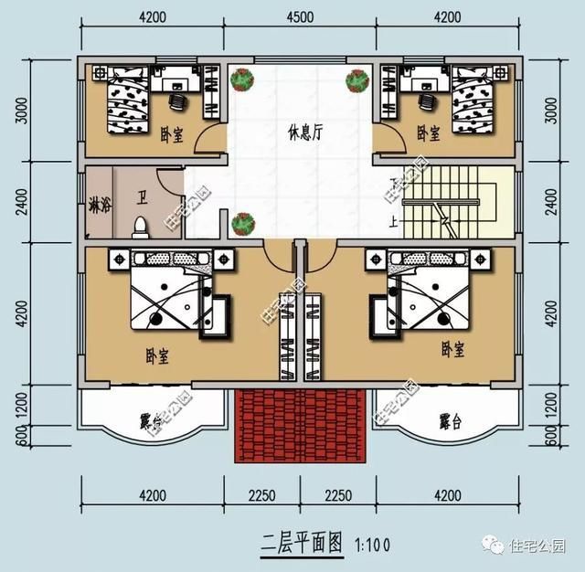 5套经济实用农村别墅，打破传统露台设计！2018农村建房首选