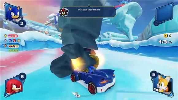 《索尼克组队竞速》公开新预告 展示团队机制