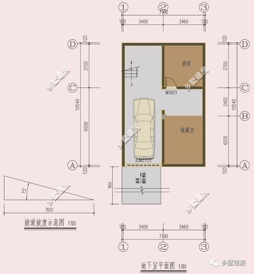 10X12米农村中式别墅，车库加酒窖高端配置，全村第一豪华!