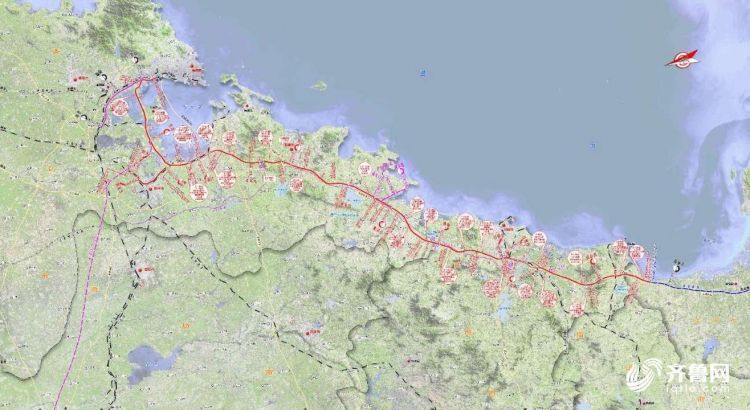 青连铁路青岛新西站提前2天完成高架层混凝土浇筑