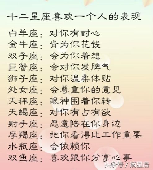 十二星座喜欢一个人会有什么表现？双子座：会为你着想！