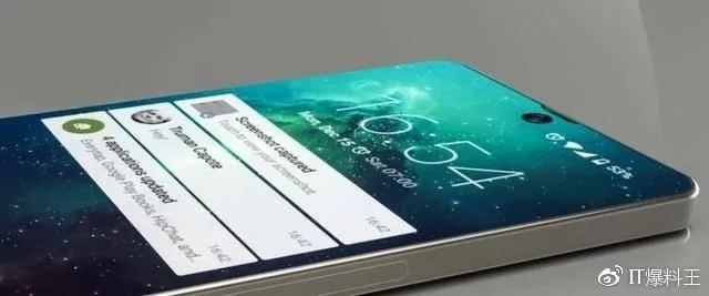 三星新机Galaxy X9曝光！真全面屏?