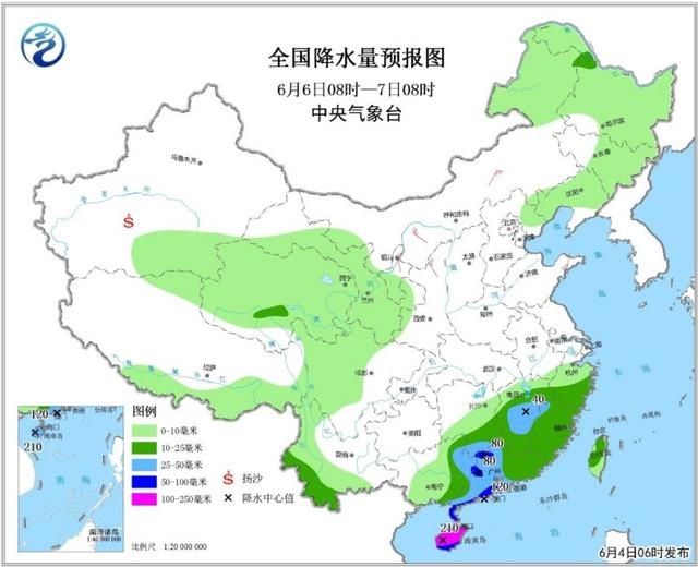 西南地区东部等地将有较强降水 南海及华南等地将有较大风雨