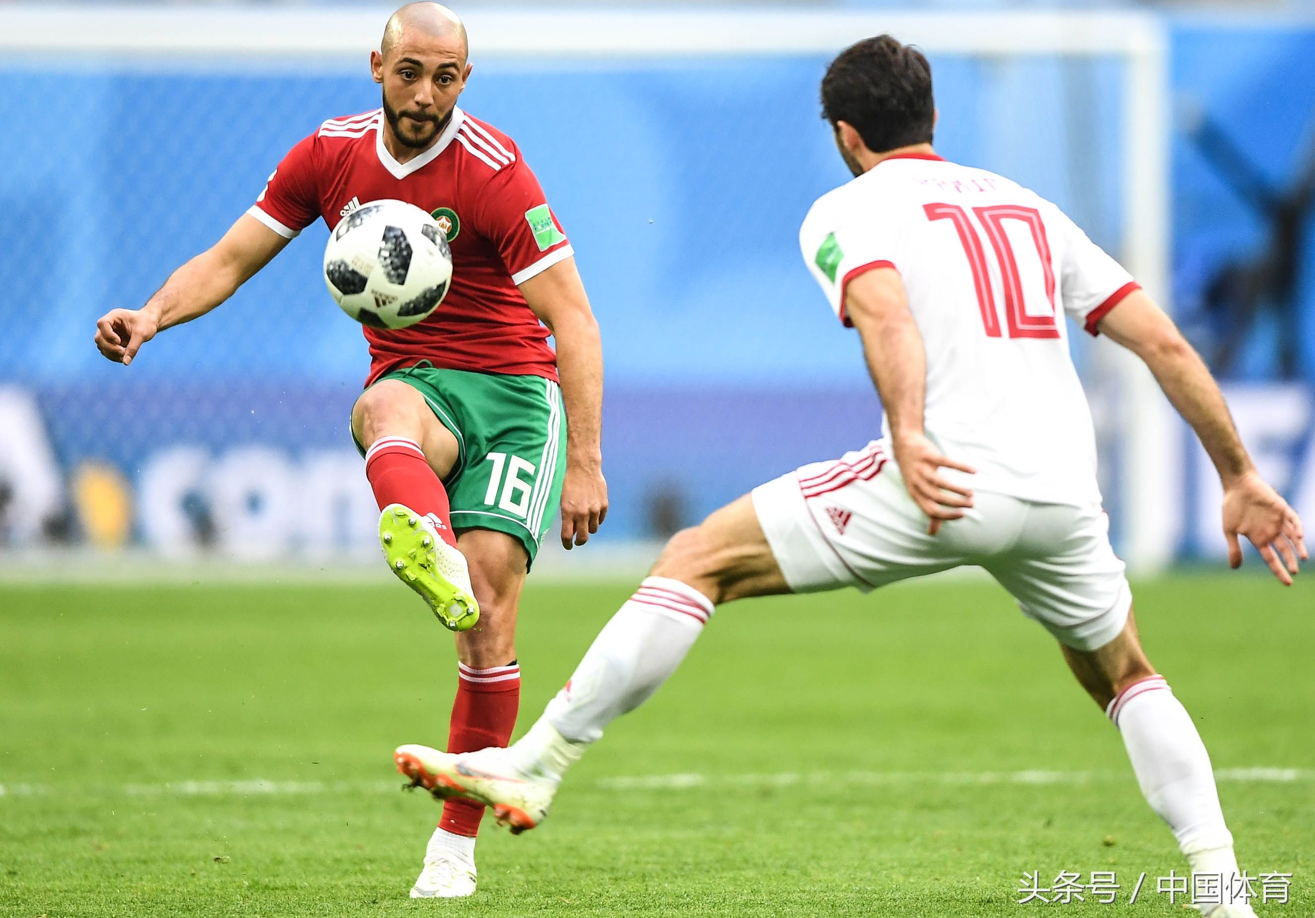 FIFA俄罗斯世界杯B组首轮 摩洛哥队送大礼憾