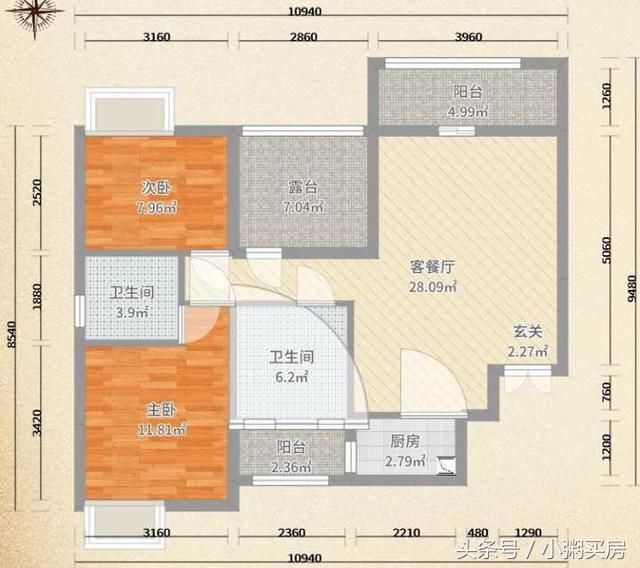 17层电梯房建筑面积103平,实际到手67平?这样