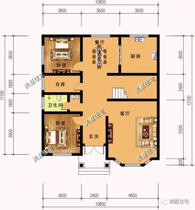 10款经典大气的农村别墅，随便建一套都把邻居家的比下去！