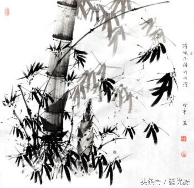 心理测试：选一副竹画，测你福运会不会节节高