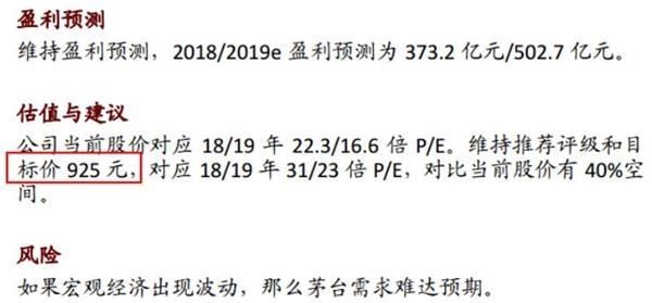 又见万亿市值茅台中金看高925元 32股5月来创新高