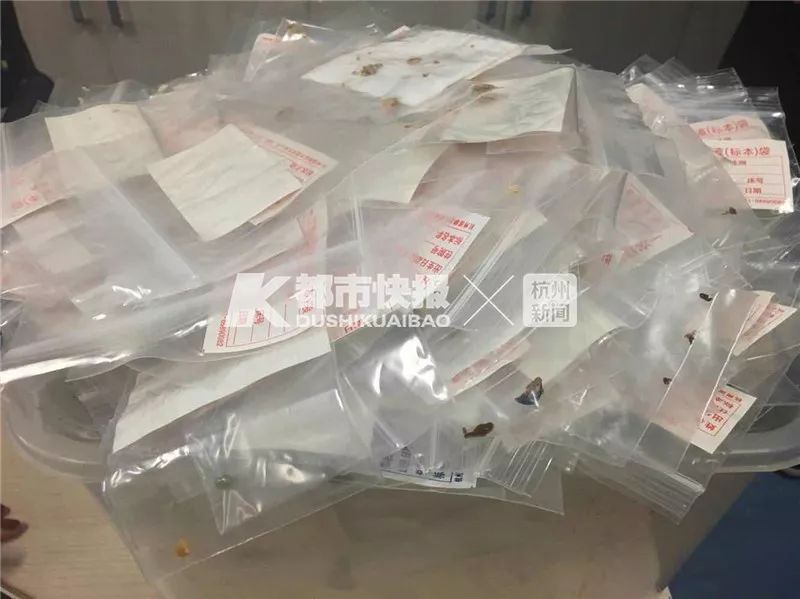 密密麻麻!这些都是从杭州小朋友身体里取出来