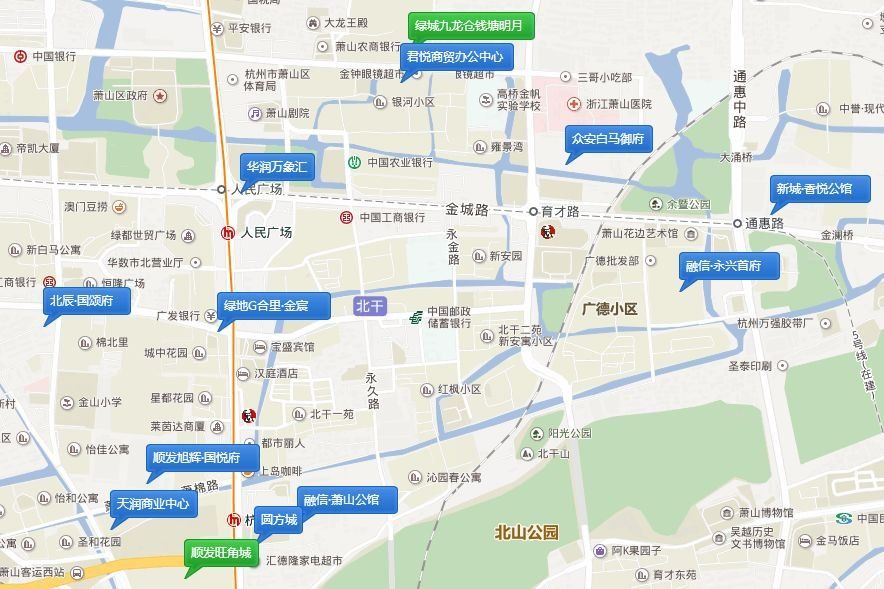 新盘“贴身肉搏”重现?“人参”萧山买房还有得挑