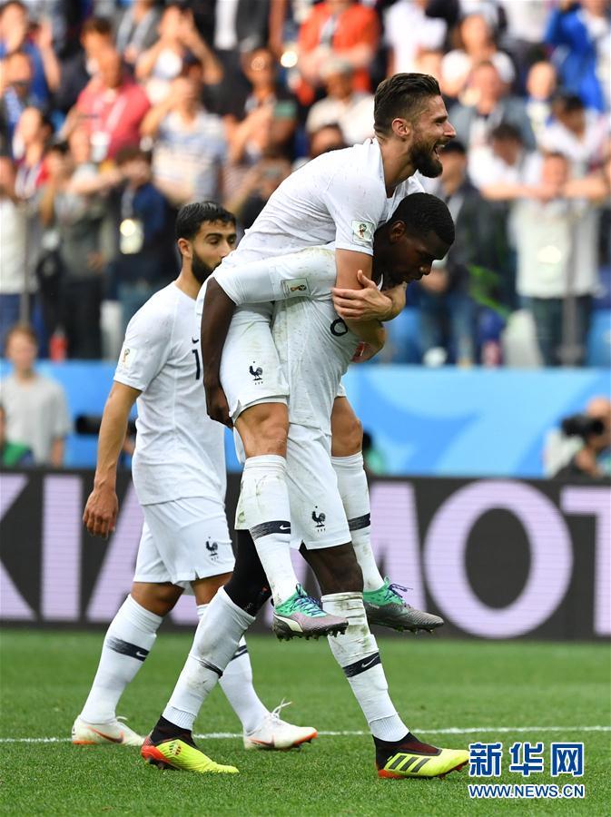 法国队淘汰乌拉圭队杀入2018年世界杯四强