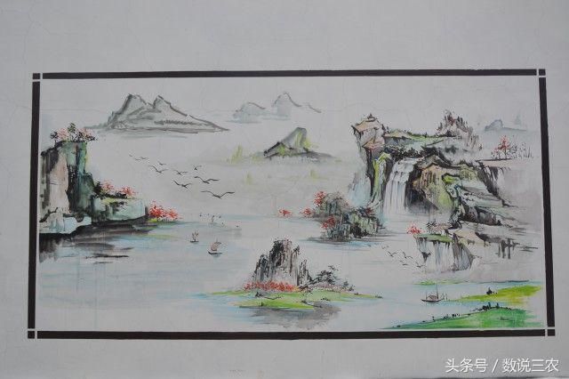 惠民县魏集镇:77名学生绘制精美墙绘 装点美丽