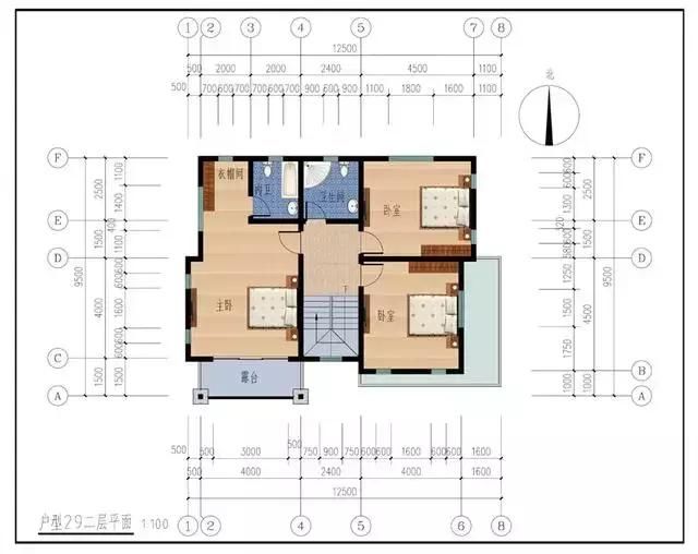 30万搞定12x10m双层现代小别墅，车库阳台小庭院的标配生活