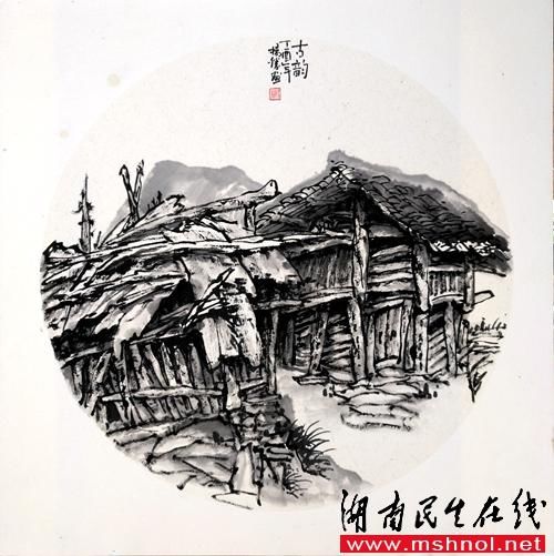 侗族青年画家杨绍啟(杨胜)：一笔一画 游于山水间