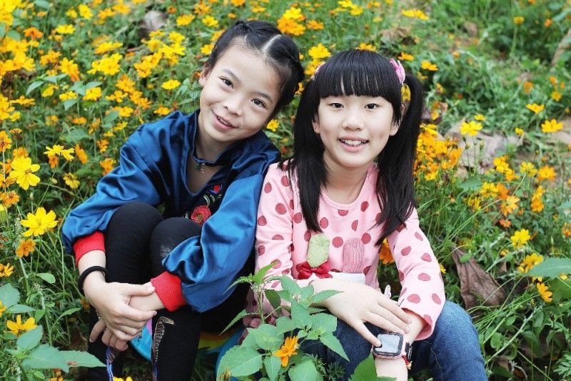 姗儿宝贝008 春天的颜色——云梯山公园踏春