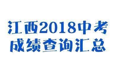 收藏!2018江西中考成绩查分时间和地点汇总