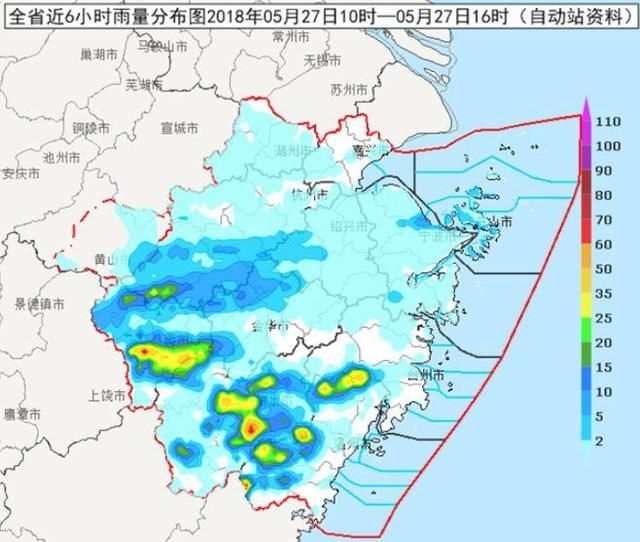 今(27日)我省北部偶飘阵雨 南部分散雷阵雨