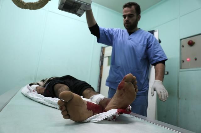 (外代一线)(1)以军轰炸加沙地带致2人死亡