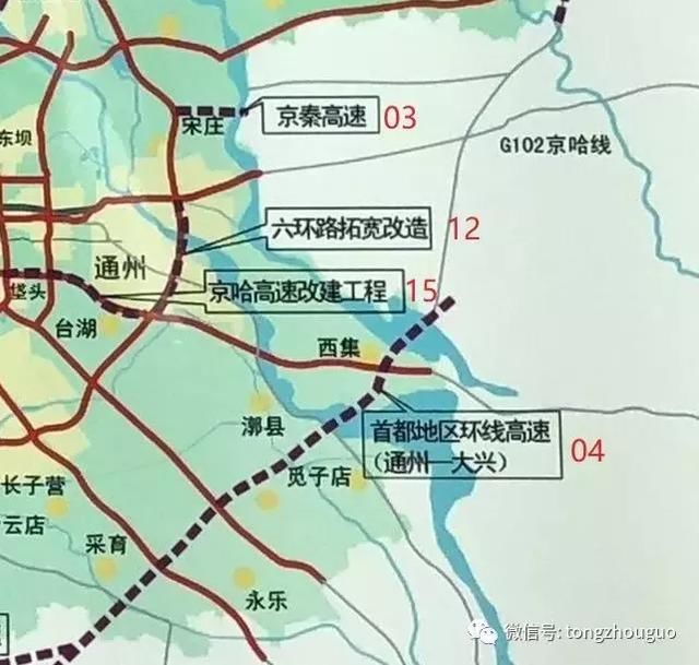 时间表出来了！通州十三五期间将建设、改造这些高速公路