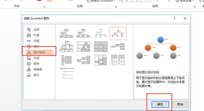 公司的组织结构图