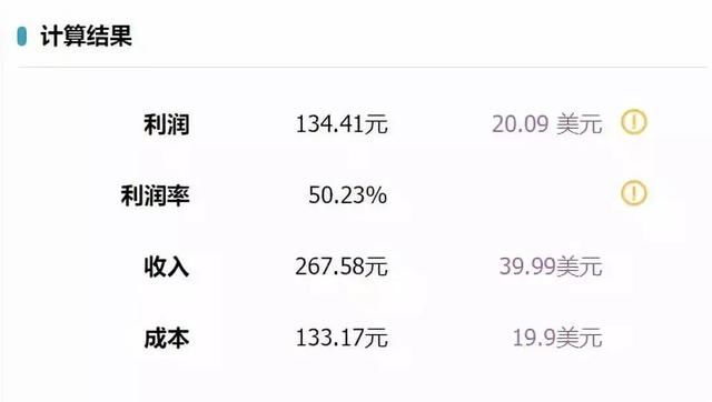 亚马逊新手卖家如何计算产品的成本利润?