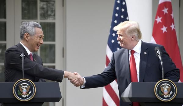 美国新加坡发表联合声明:将施压朝鲜促放弃核