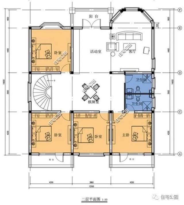 新农村别墅12X14米，两层30万建好，比效果图都美！