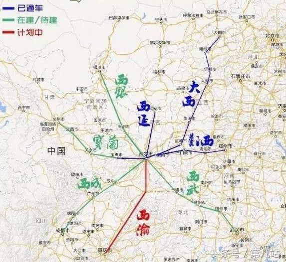 中国十大高铁城市排行榜，郑州成功超越上海广州，第六名必须鼓掌