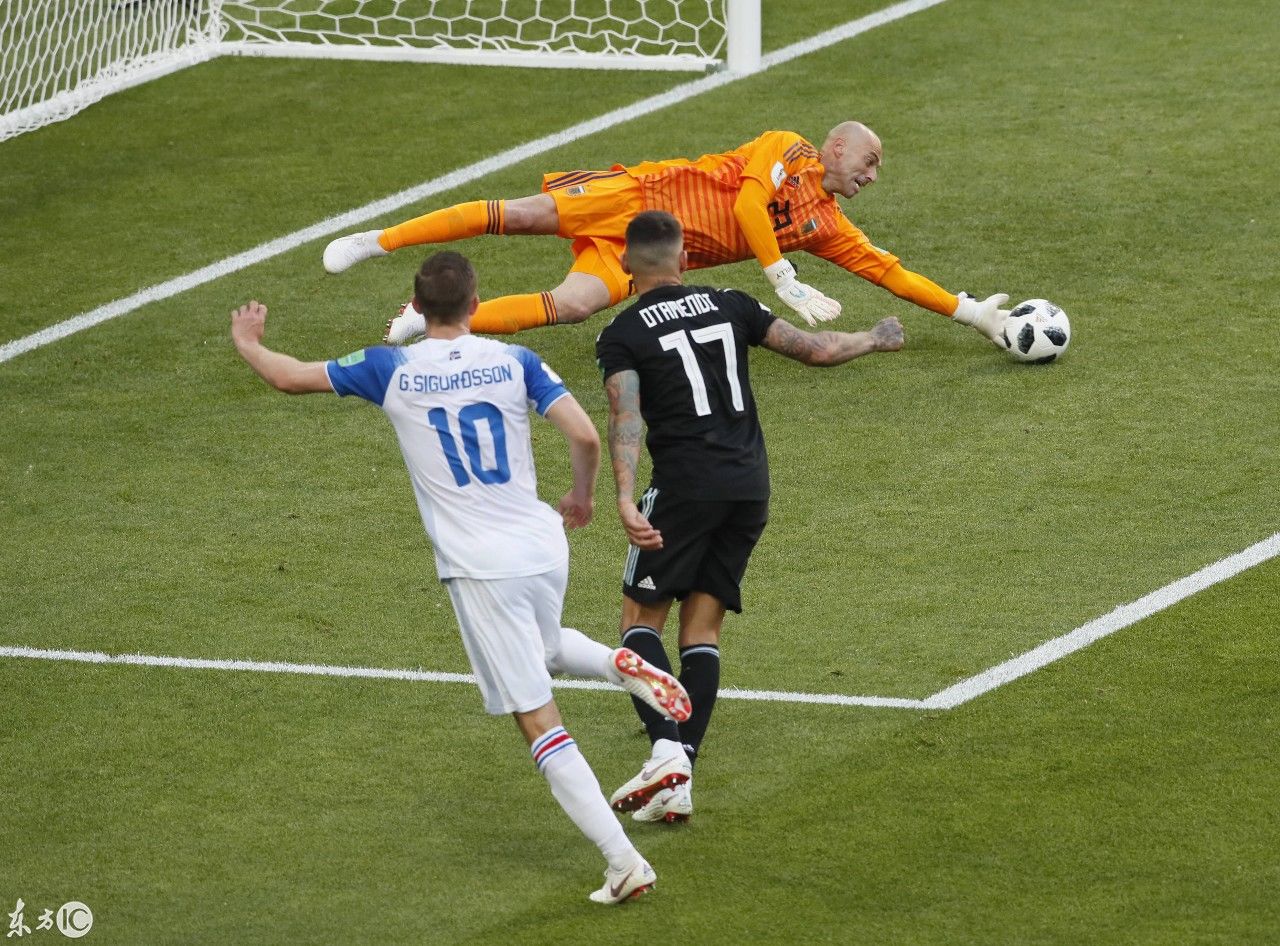 世界杯阿根廷对战冰岛,那个天才的梅西遇到前