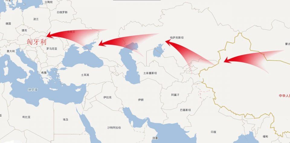 古代一部落,被汉族打败后,逃到国外建立国家,那