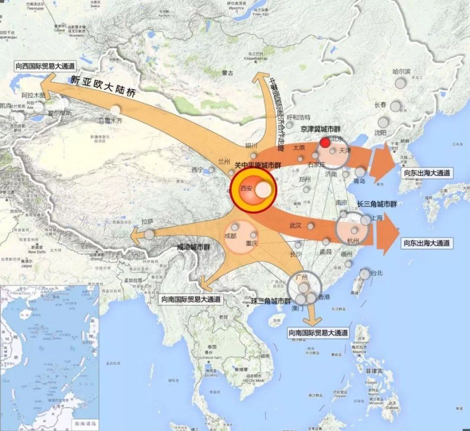 建设国家中心城市 | 专家:以西安为中心 “众星拱月”崛起新城市