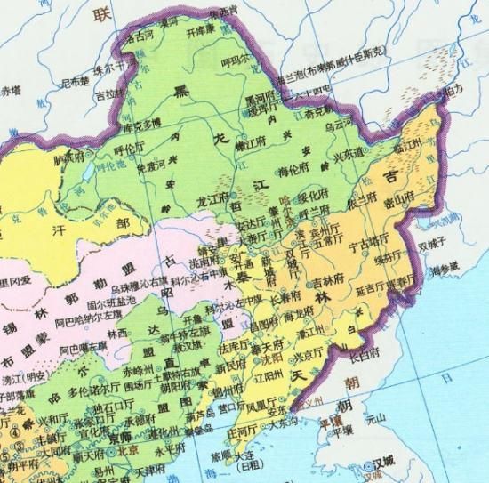 吉林省地图和介绍