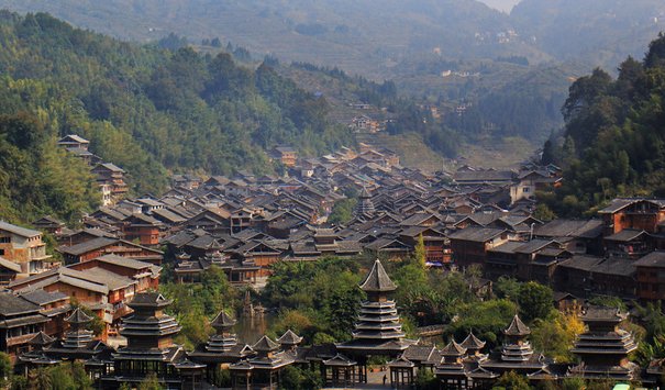 肇兴侗寨:侗族精神家园与维系乡愁之鼓楼