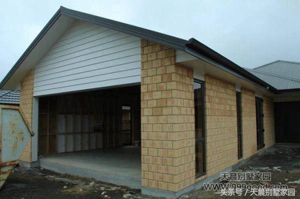 新西兰农村一层别墅建房记：这样建房才高大上！红砖？不存在的！