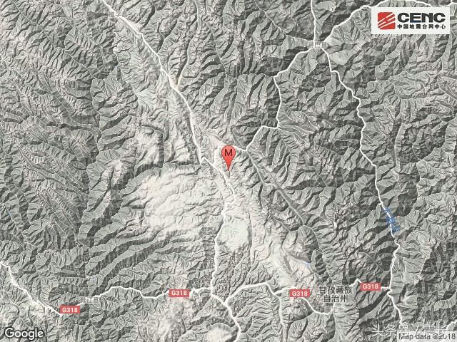 今天上午四川甘孜发生4.2级地震 康定震感明显