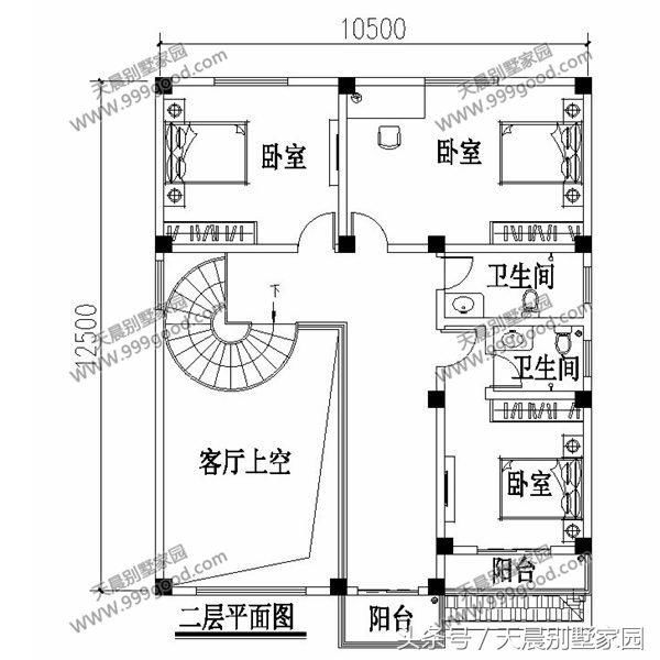 3款农村2层别墅，主房+附房+院子，30来万的造价，布局超接地气！