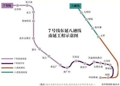 北京地铁7号线东延焦化厂